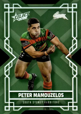 2026 NRL League Heroes Colours Die-Cut - CD165 Peter Mamouzelos South Sydney Rabbitohs