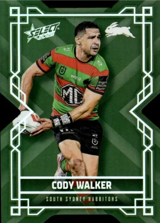 2026 NRL League Heroes Colours Die-Cut - CD168 Cody Walker South Sydney Rabbitohs