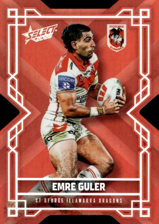 2026 NRL League Heroes Colours Die-Cut - CD173 Emre Guler St George Dragons