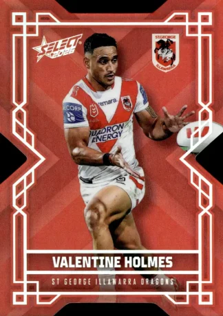 2026 NRL League Heroes Colours Die-Cut - CD175 Valentine Holmes St George Dragons