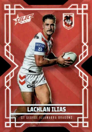 2026 NRL League Heroes Colours Die-Cut - CD176 Lachlan Ilias St George Dragons