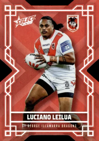 2026 NRL League Heroes Colours Die-Cut - CD179 Luciano Leilua St George Dragons