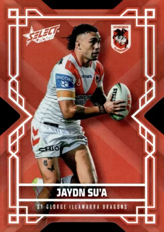 2026 NRL League Heroes Colours Die-Cut - CD181 Jaydn Su`a St George Dragons