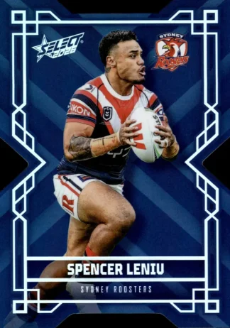 2026 NRL League Heroes Colours Die-Cut - CD186 Spencer Leniu Sydney Roosters