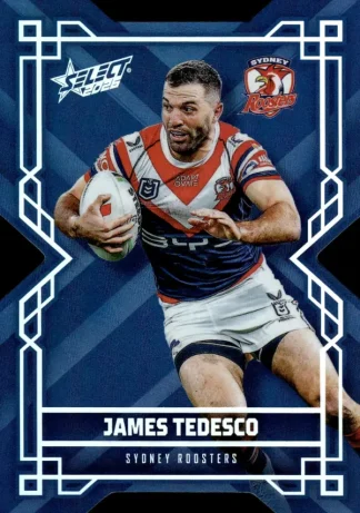 2026 NRL League Heroes Colours Die-Cut - CD189 James Tedesco Sydney Roosters