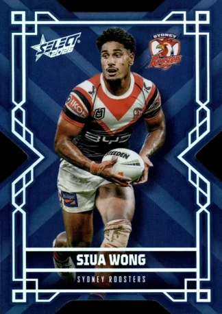 2026 NRL League Heroes Colours Die-Cut - CD195 Siua Wong Sydney Roosters