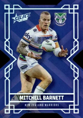 2026 NRL League Heroes Colours Die-Cut - CD196 Mitchell Barnett Warriors