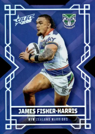 2026 NRL League Heroes Colours Die-Cut - CD200 James Fisher-Harris Warriors