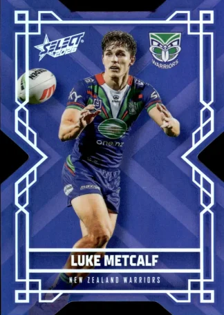 2026 NRL League Heroes Colours Die-Cut - CD204 Luke Metcalf Warriors