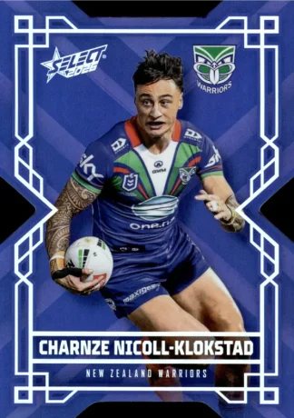 2026 NRL League Heroes Colours Die-Cut - CD205 Charnze Nicoll-Klokstad Warriors