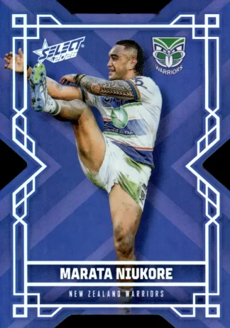 2026 NRL League Heroes Colours Die-Cut - CD206 Marata Niukore Warriors