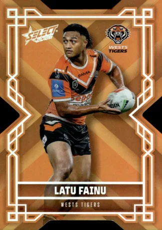 2026 NRL League Heroes Colours Die-Cut - CD211 Latu Fainu Wests Tigers