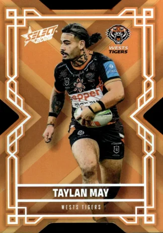 2026 NRL League Heroes Colours Die-Cut - CD216 Taylan May Wests Tigers