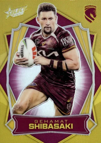 2026 NRL League Heroes Luminous - L008 Gehamat Shibasaki Brisbane Broncos