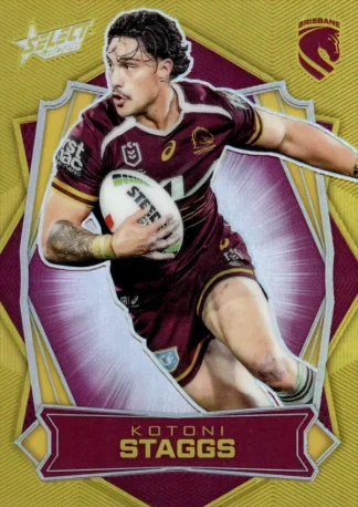 2026 NRL League Heroes Luminous - L009 Kotoni Staggs Brisbane Broncos
