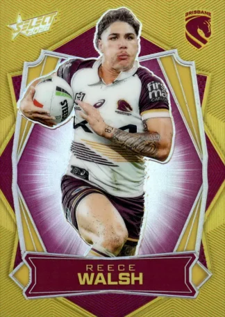 2026 NRL League Heroes Luminous - L010 Reece Walsh Brisbane Broncos