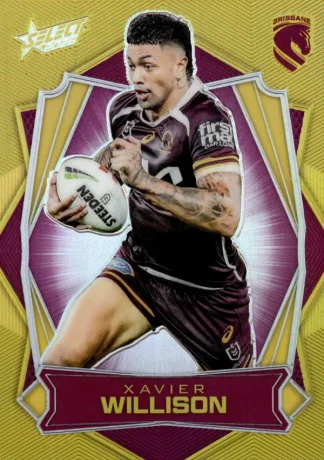 2026 NRL League Heroes Luminous - L012 Xavier Willison Brisbane Broncos