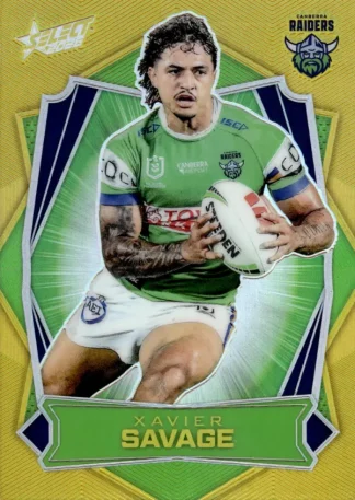 2026 NRL League Heroes Luminous - L016 Xavier Savage Canberra Raiders
