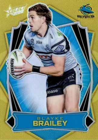 2026 NRL League Heroes Luminous - L037 Blayke Brailey Cronulla Sharks