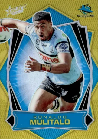 2026 NRL League Heroes Luminous - L044 Ronaldo Mulitalo Cronulla Sharks