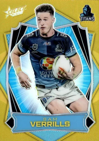 2026 NRL League Heroes Luminous - L072 Sam Verrills Gold Coast Titans
