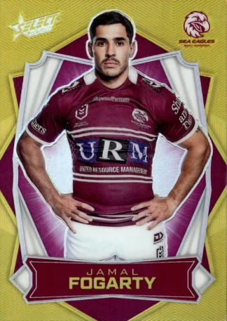 2026 NRL League Heroes Luminous - L075 Jamal Fogarty Manly Sea Eagles