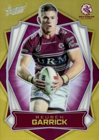 2026 NRL League Heroes Luminous - L076 Reuben Garrick Manly Sea Eagles