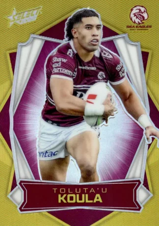 2026 NRL League Heroes Luminous - L078 Tolutau Koula Manly Sea Eagles