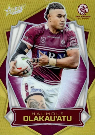 2026 NRL League Heroes Luminous - L079 Haumole Olakau`atu Manly Sea Eagles