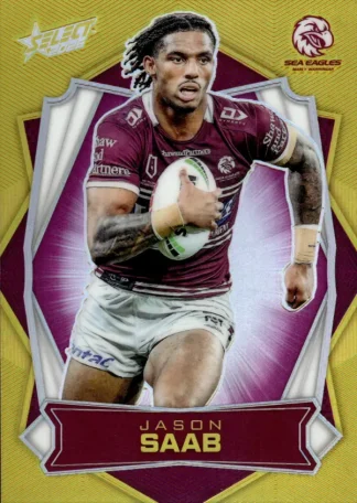 2026 NRL League Heroes Luminous - L081 Jason Saab Manly Sea Eagles