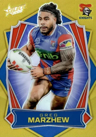 2026 NRL League Heroes Luminous - L103 Greg Marzhew Newcastle Knights