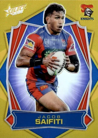 2026 NRL League Heroes Luminous - L106 Jacob Saifiti Newcastle Knights