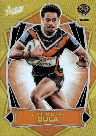 2026 NRL League Heroes Luminous Gold Back - L193 Jahream Bula Wests Tigers