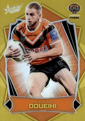 2026 NRL League Heroes Luminous Gold Back - L194 Adam Doueihi Wests Tigers