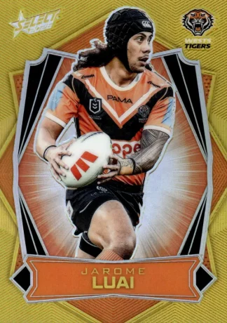 2026 NRL League Heroes Luminous Gold Back - L199 Jarome Luai Wests Tigers