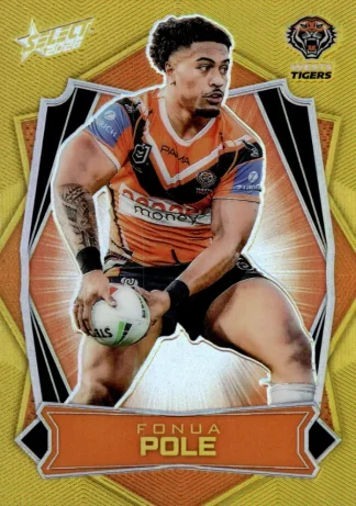 2026 NRL League Heroes Luminous Gold Back - L201 Fonua Pole Wests Tigers