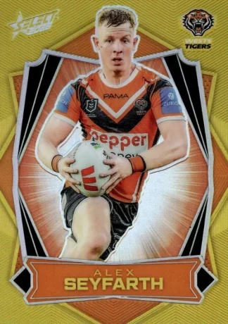 2026 NRL League Heroes Luminous Gold Back - L202 Alex Seyfarth Wests Tigers