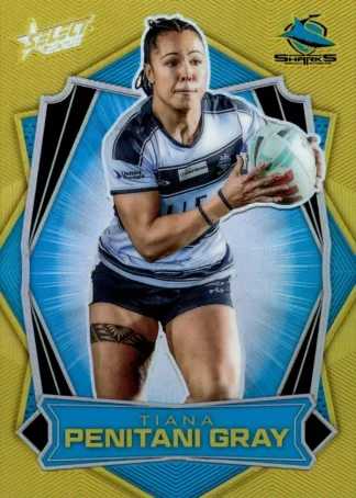 2026 NRL League Heroes Luminous - L211 Tiana Penitani Gray Cronulla Sharks