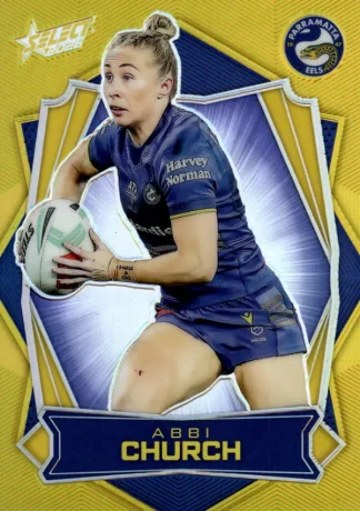 2026 NRL League Heroes Luminous - L219 Abbi Church Parramatta Eels