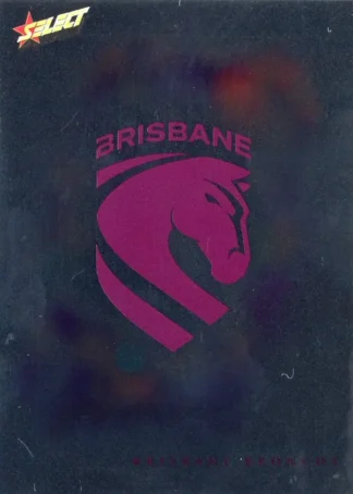 2026 NRL League Heroes Base Silver Foil - Base 001 Brisbane Broncos Logo