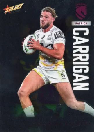 2026 NRL League Heroes Base Silver Foil - Base 002 Patrick Carrigan Brisbane Broncos