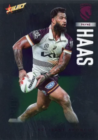 2026 NRL League Heroes Base Silver Foil - Base 003 Payne Haas Brisbane Broncos
