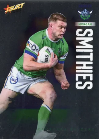 2026 NRL League Heroes Base Silver Foil - Base 019 Morgan Smithies Canberra Raiders