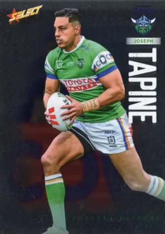 2026 NRL League Heroes Base Silver Foil - Base 023 Joseph Tapine Canberra Raiders