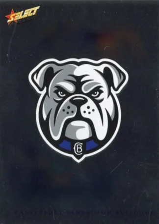 2026 NRL League Heroes Base Silver Foil - Base 027 Canterbury Bulldogs Logo