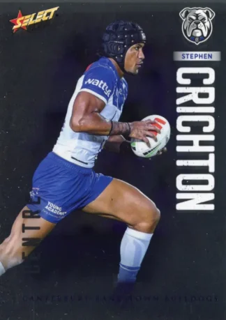 2026 NRL League Heroes Base Silver Foil - Base 029 Stephen Crichton Canterbury Bulldogs