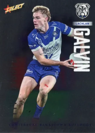 2026 NRL League Heroes Base Silver Foil - Base 030 Lachlan Galvin Canterbury Bulldogs