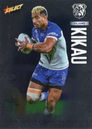 2026 NRL League Heroes Base Silver Foil - Base 032 Viliame Kikau Canterbury Bulldogs