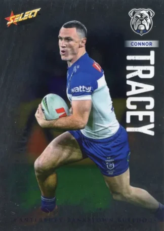 2026 NRL League Heroes Base Silver Foil - Base 038 Connor Tracey Canterbury Bulldogs