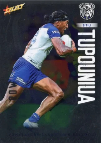 2026 NRL League Heroes Base Silver Foil - Base 039 Sitili Tupouniua Canterbury Bulldogs